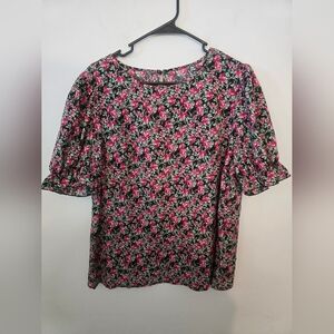 Shein Floral Blouse